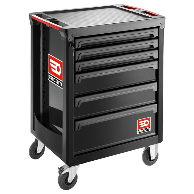 ROLL.6NM3A - Facom ROLL.6NM3A Mueble de cajones móvil de 6 cajones, 569x421 mm