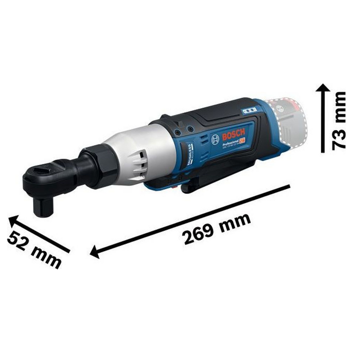 Chiave a cricchetto Bosch GRC 12V-60 1/2 SN PRO 12V