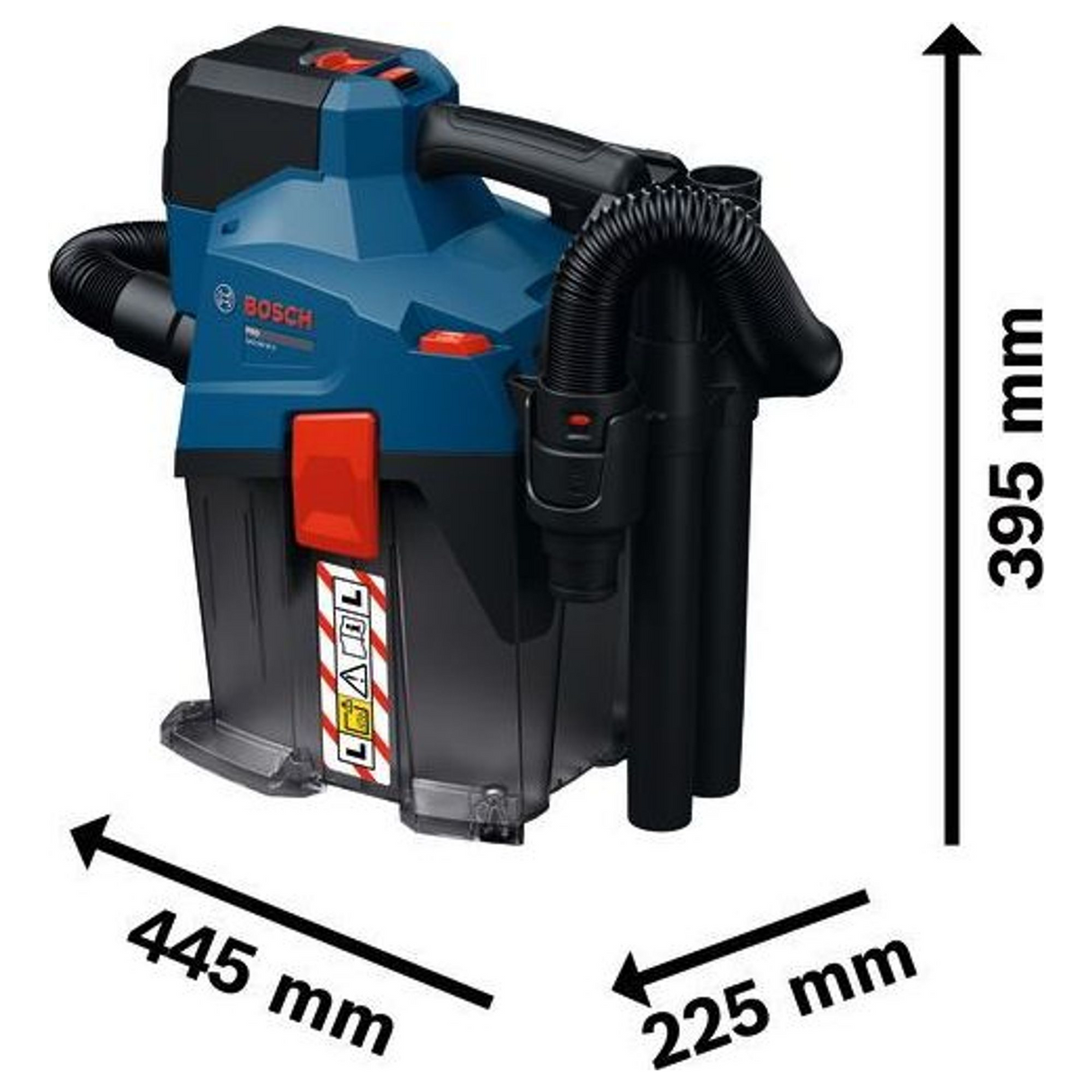 06019K2100 - Aspiradora Bosch GAS18V-6LS profesional de 18 V - Imagen 23