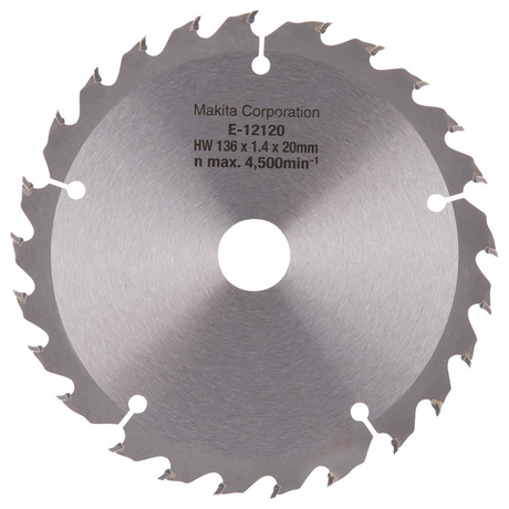 E-12120 - Cuchilla circular Makita Efficut E-12120 136 mm 25T - Imagen 3