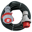 1164027 - Cable de extensión CEE IP67 de 25 m, negro H07RN-F 4G2.5