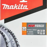 B-32253 - Hoja circular Makita Makforce B-32253 210x30mm 24T - Imagen 3