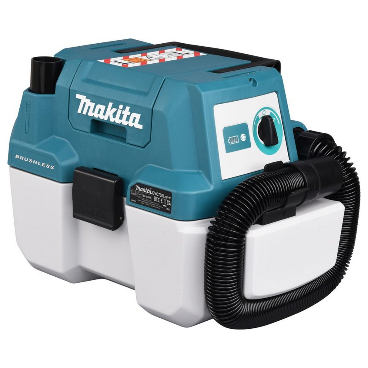 DVC750LZX3 - Aspiratore Makita DVC750LZX3 LXT 18V 7,5L Brushless - Immagine 7