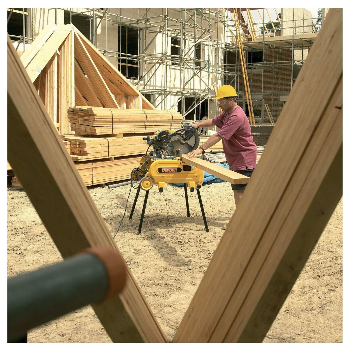 D27107-QS - Sierra combinada Dewalt D27107-QS 305 mm 2000 W - Imagen 7