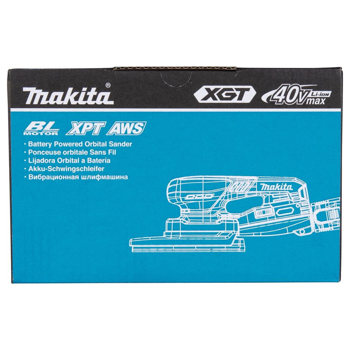 BO006CGZ - Levigatrice Orbitale Delta Makita BO006CGZ 40V - Immagine 23