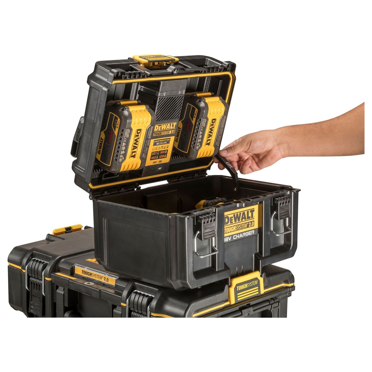 DWST83471-QW - Cargador de batería doble Dewalt DWST83471-QW ToughSystem 2.0 - Imagen 18