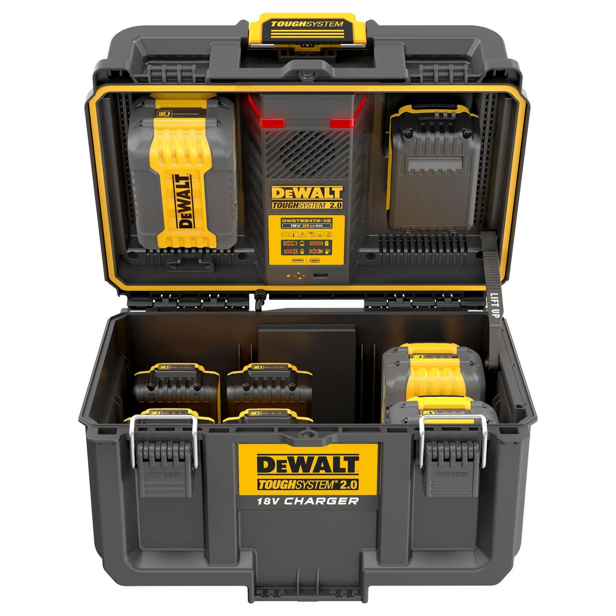 DWST83471-QW - Cargador de batería doble Dewalt DWST83471-QW ToughSystem 2.0 - Imagen 3