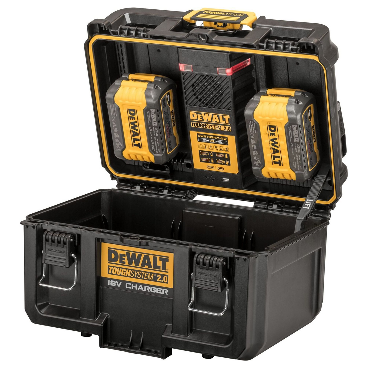 DWST83471-QW - Cargador de batería doble Dewalt DWST83471-QW ToughSystem 2.0 - Imagen 6