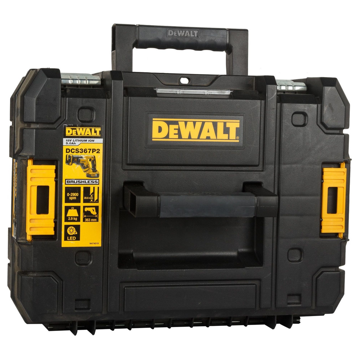 DCS367P2-QW - Sierra recíproca Dewalt DCS367P2-QW 18V 5Ah SIN ESCOBILLAS - Imagen 14
