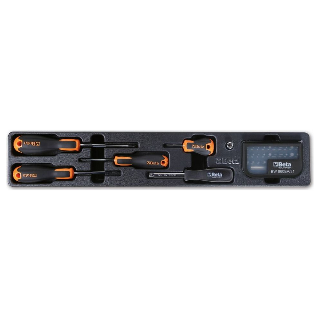 021206921 - Cassetta Porta Attrezzi Beta BW 2120L-E/T91 91 Utensili Manutenzione - Immagine 7