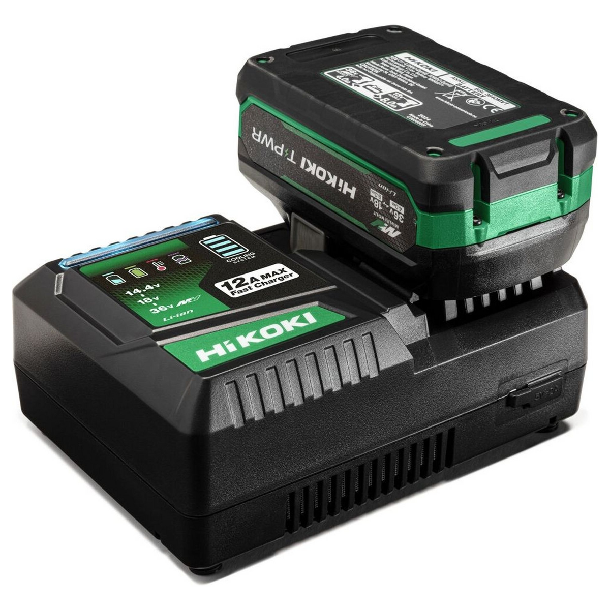 UC36YSL2W0Z - Cargador rápido de baterías HiKOKI UC36YSL2 14,4 V - 18 V - 36 V 12 A - Imagen 2