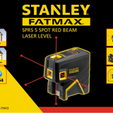 FMHT1-77413 - Nivel láser Stanley FatMax FMHT1-77413 Rayo Rojo de 5 Puntos - Imagen 12