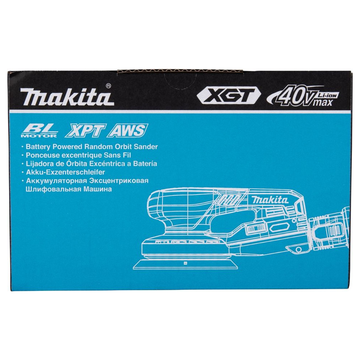 BO002CG - Levigatrice Rotorbitale Makita BO002CGZ 40V - Immagine 21