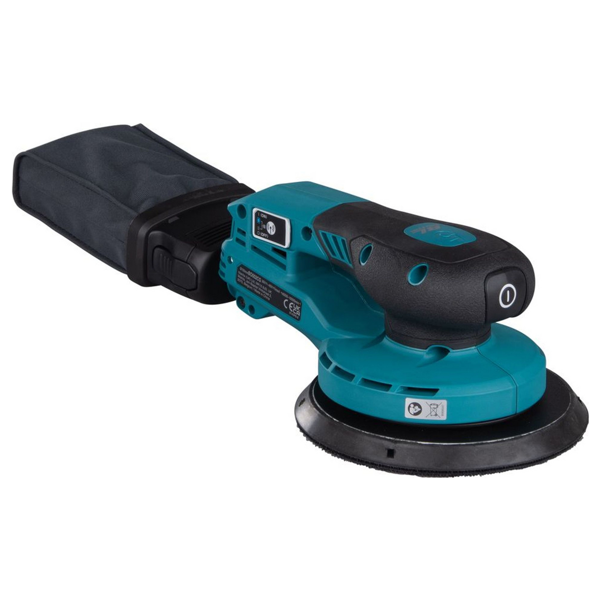 BO002CG - Levigatrice Rotorbitale Makita BO002CGZ 40V - Immagine 7