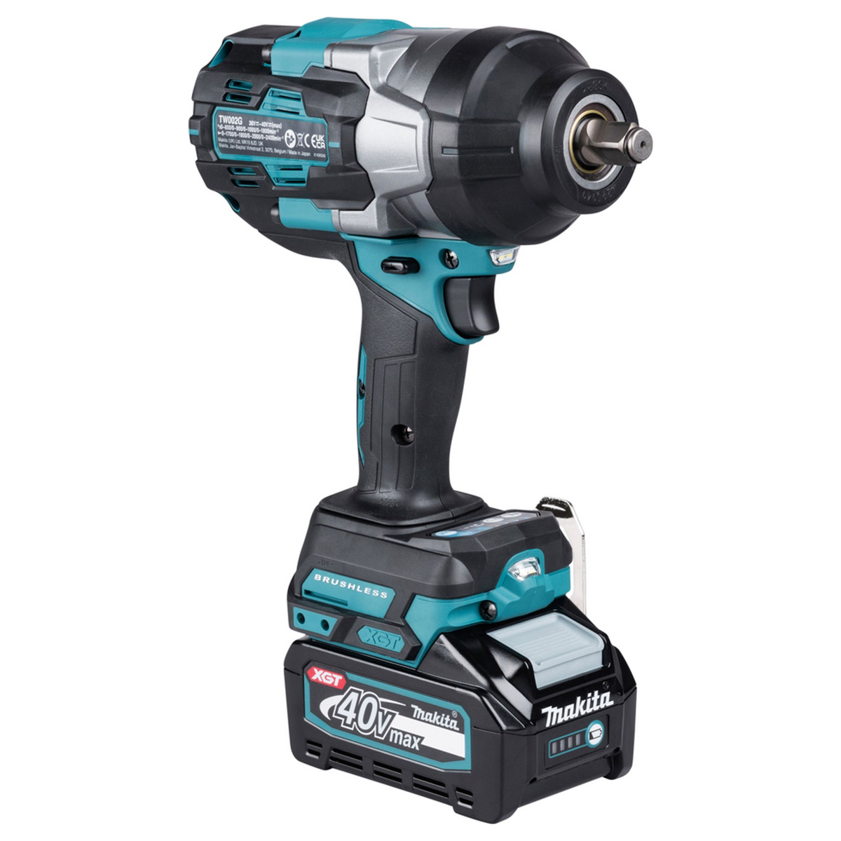 TW002GU201 - Llave de impacto Makita TW002GU201 XGT 40V 4Ah - Imagen 7