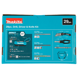 E-30053 - Juego de destornilladores y brocas Makita E-30053 29 Piezas - Imagen 4