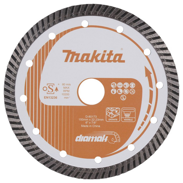 D-80173 - Disco Diamantato Makita D-80173 150mm - Immagine 2