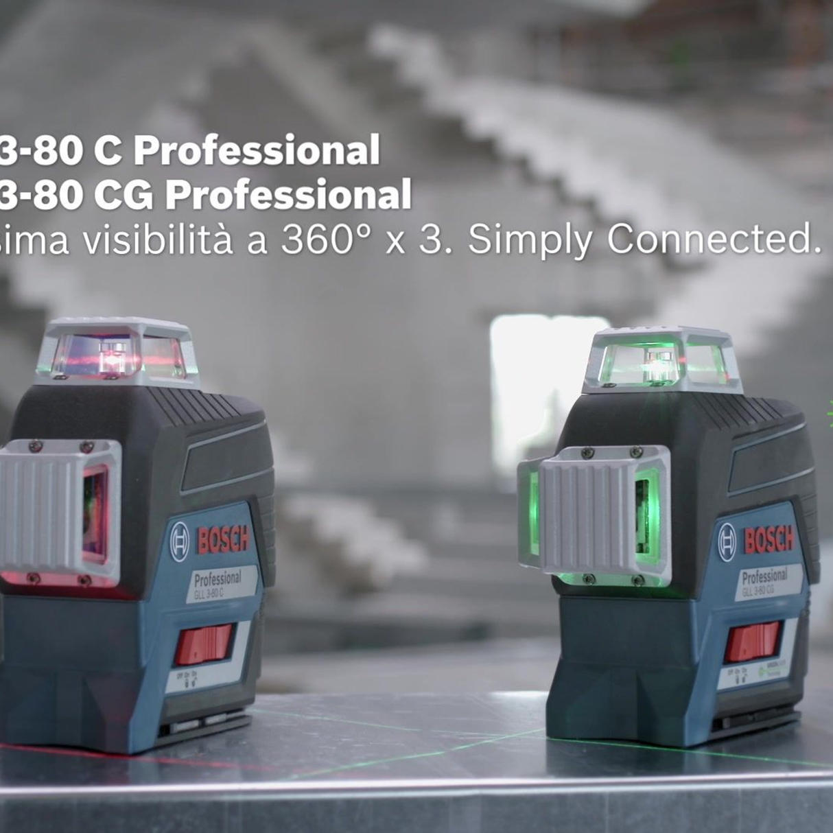 0601063R03 - Nivel láser Bosch GLL 3-80 C PRO 12V - Imagen 7