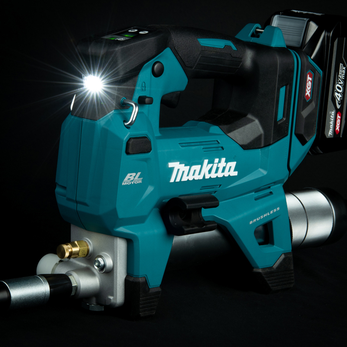 GP001GD201 - Pistola de engrase Makita GP001GD201 XGT 40V 2x2.5Ah - Imagen 18