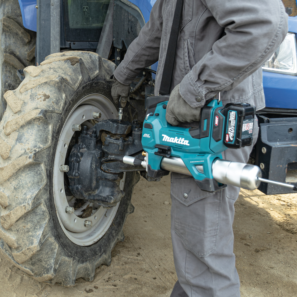 GP001GD201 - Pistola de engrase Makita GP001GD201 XGT 40V 2x2.5Ah - Imagen 21