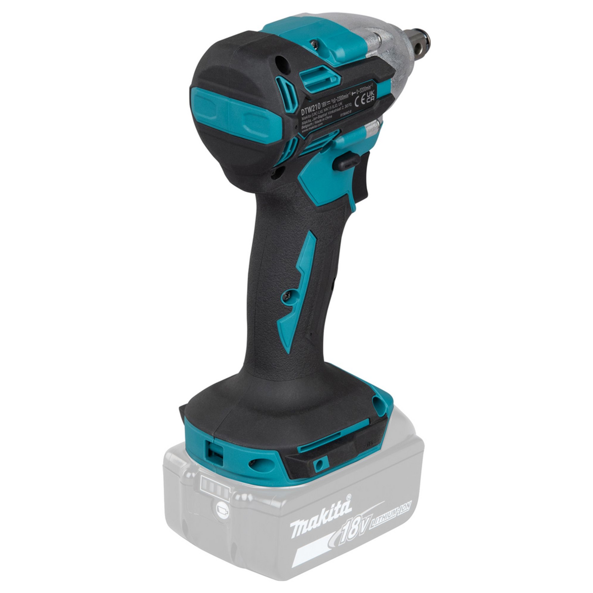 DTW210Z - Llave de impacto Makita DTW210Z 18V 1/2" 250 Nm - Imagen 5
