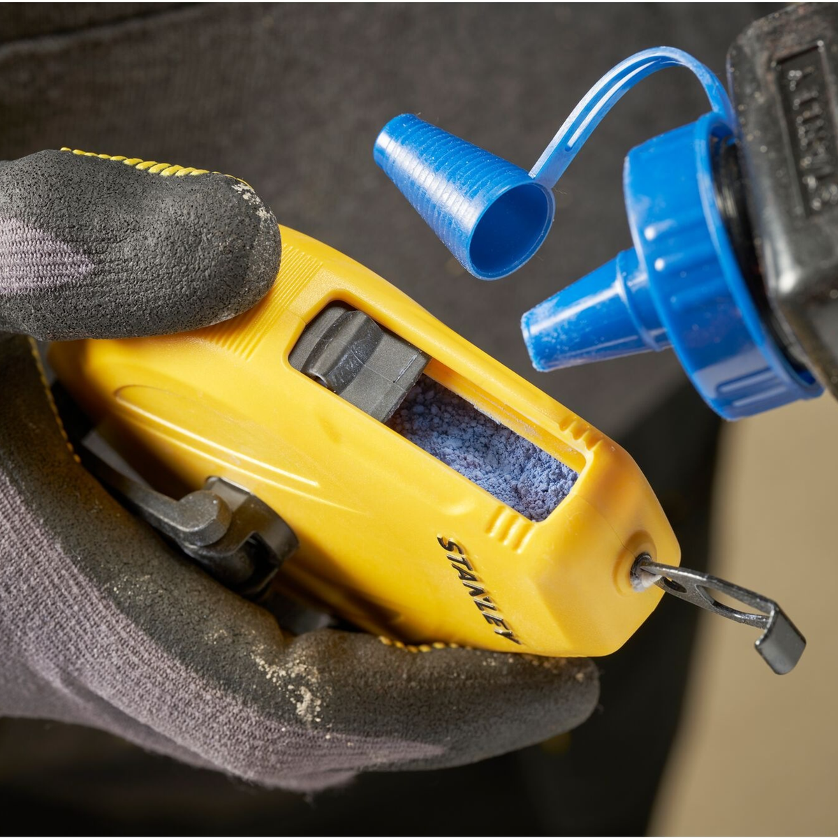 STHT47113-0 - Kit de trazadores Stanley STHT47113-0 30 m ABS con polvo azul y nivel - Imagen 8