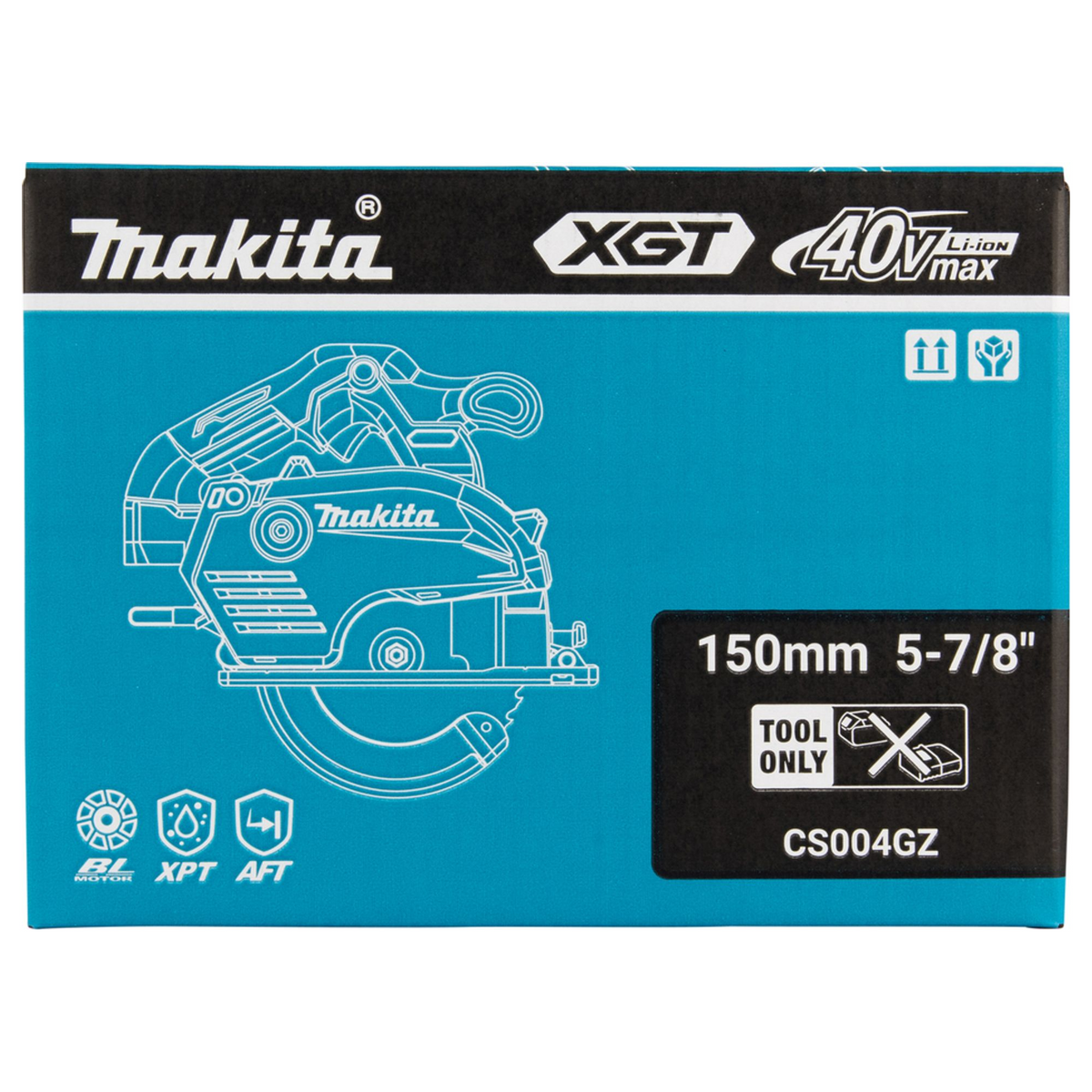 CS004GZ - Sierra circular para metal Makita CS004GZ XGT 40V - Imagen 18