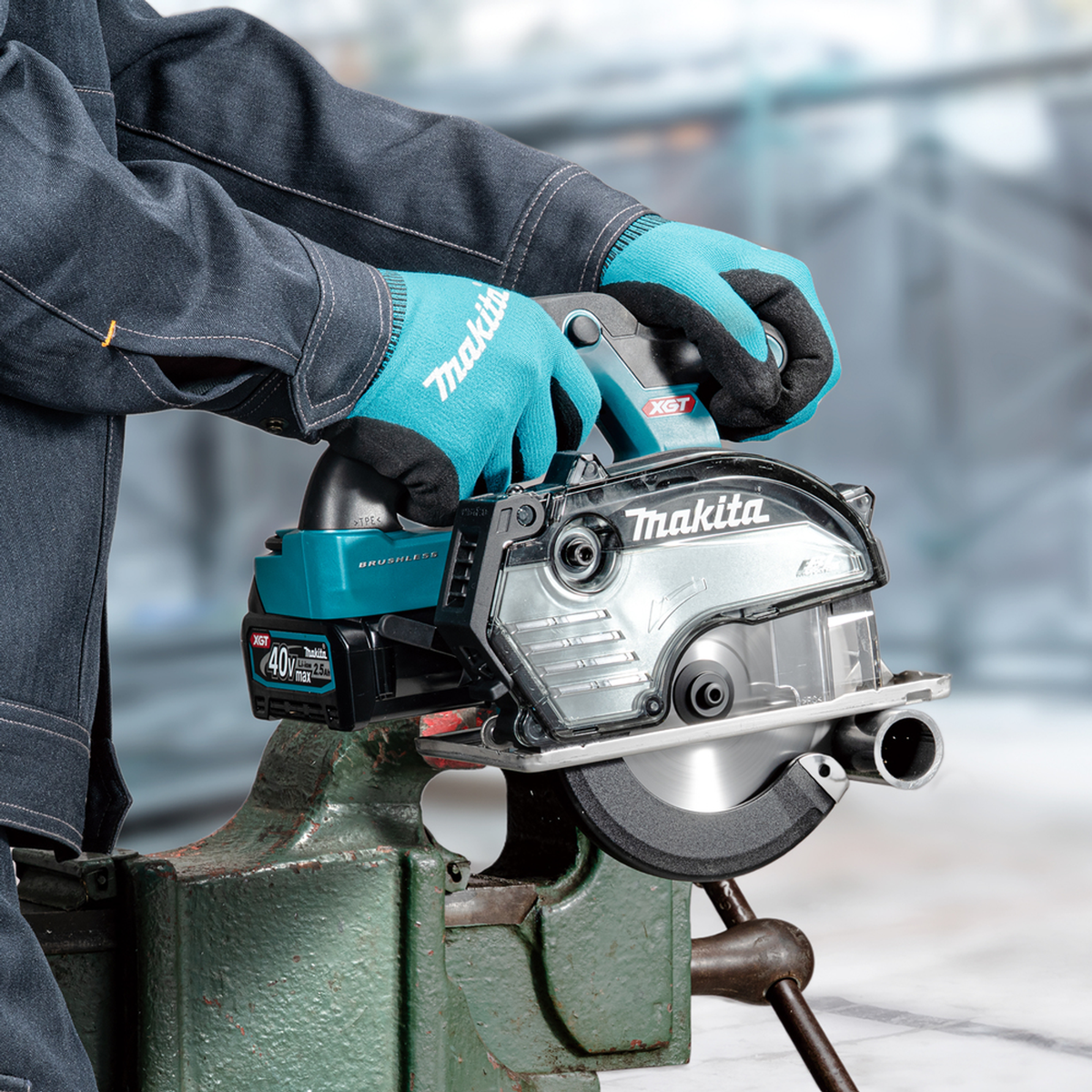 CS004GZ - Sierra circular para metal Makita CS004GZ XGT 40V - Imagen 22