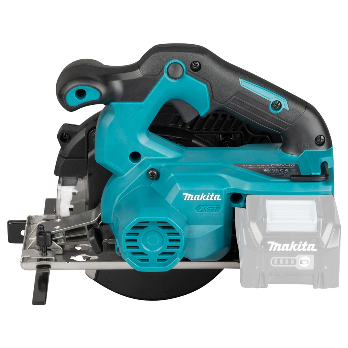 CS004GZ - Sierra circular para metal Makita CS004GZ XGT 40V - Imagen 6