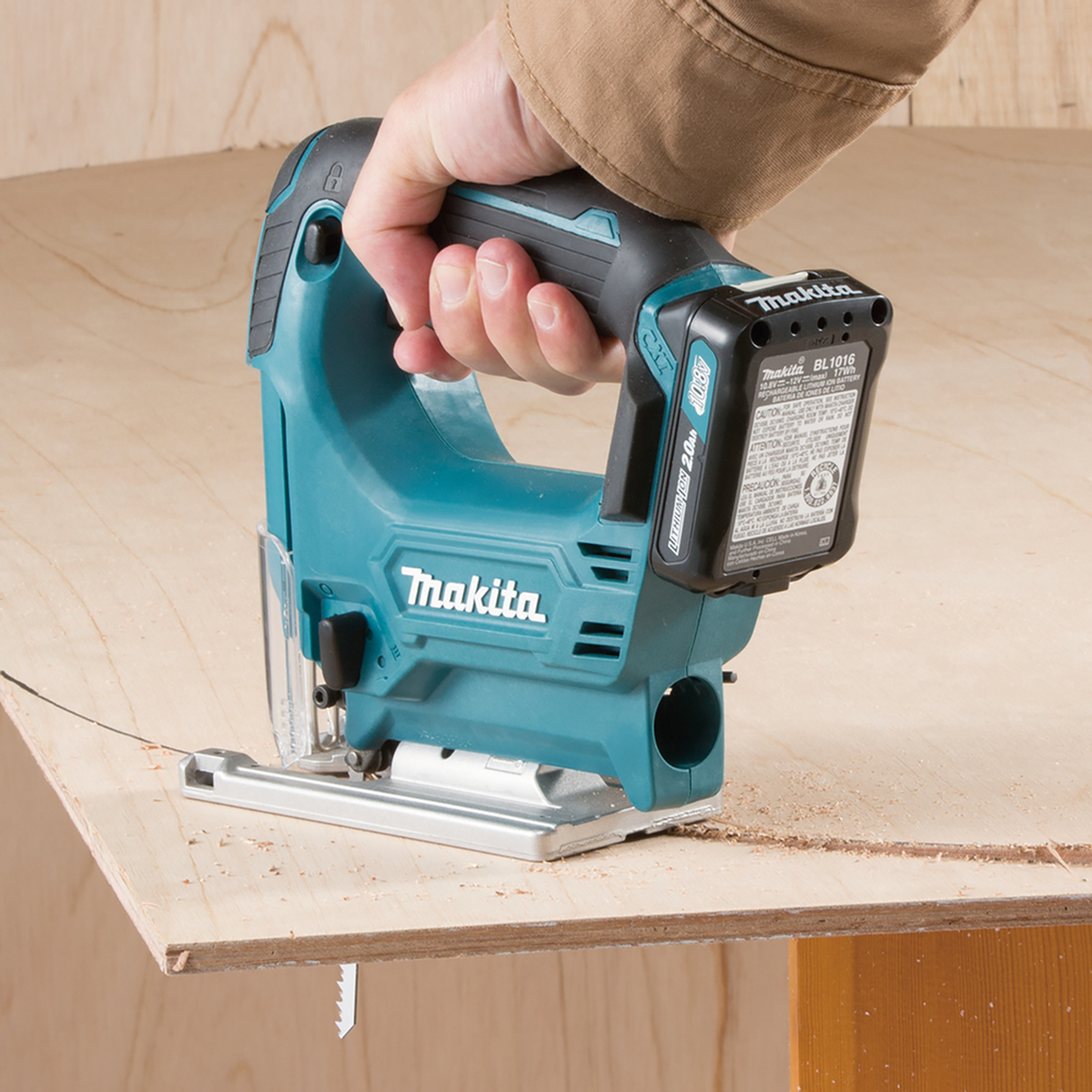 JV101DSMJ - Sierra recíproca Makita JV101DSMJ CXT 12V 4Ah - Imagen 10