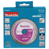 D-80210 - Disco de diamante Makita D-80210 Corona continua de 115 mm - Imagen 4