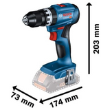 06019K3302 - Taladro atornillador Bosch GSB 18V-45 PRO 18V 2Ah - Imagen 24