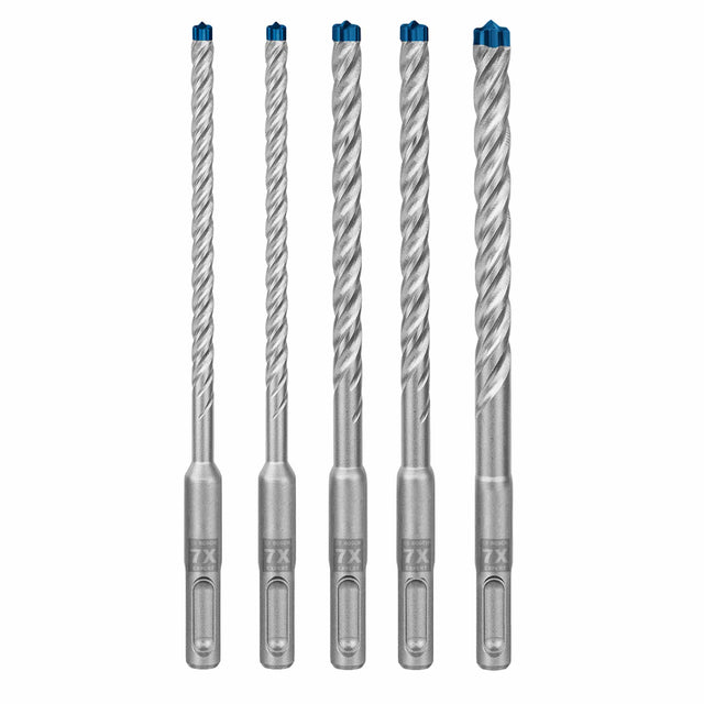 Set punte Expert Bosch SDS Plus 7X 5PZ