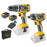 Set Avvitatori FFgroup 20V 4Ah