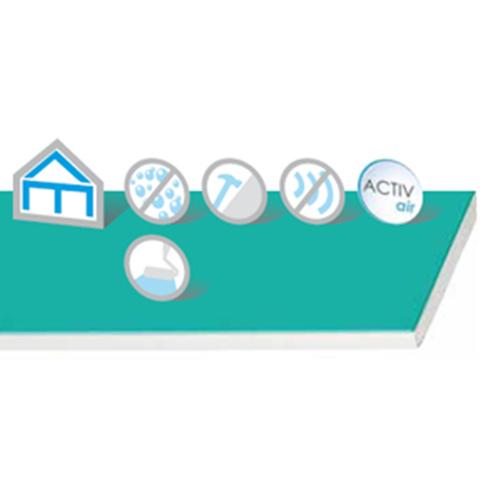 Pannello Accoppiato Gyproc Habito Silence