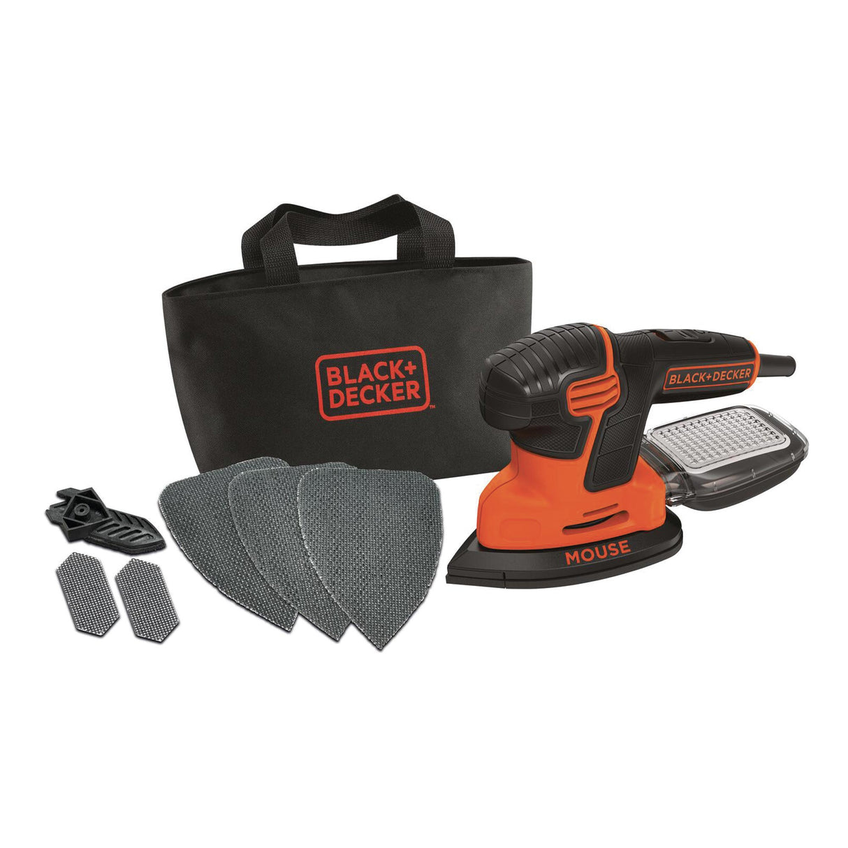Levigatrice Mouse Black+Decker KA2000-QS 120W